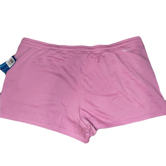 Columbia NEW Trek™ French Terry Short Pink 3XL Plus Casual Soft Lounge Shorts - Picture 2 of 6